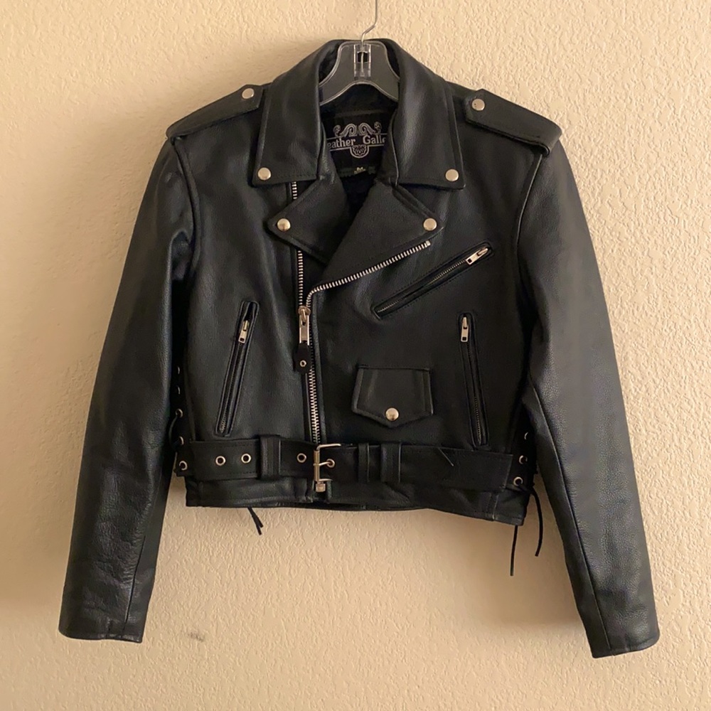 Leather Moto Jacket